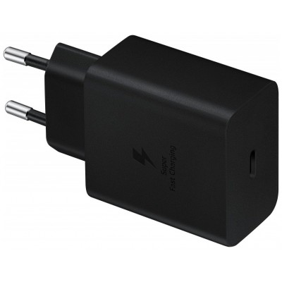 CARGADOR RAPIDO SAMSUNG EP-T4510 45W USB-C CON CABLE NEGRO
