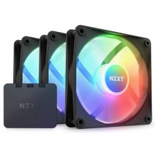 NZXT F120 RGB Core Triple Pack Carcasa del ordenador Ventilador 12 cm Negro 3 pieza(s) (Espera 4 dias)