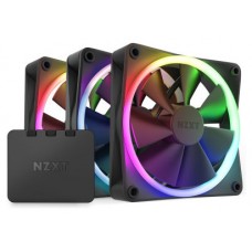 NZXT F120 RGB Triple Pack Carcasa del ordenador Ventilador 12 cm Negro 3 pieza(s) (Espera 4 dias)