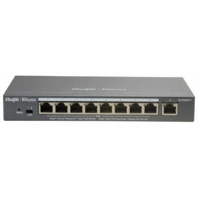 Reyee Switch 9xGb RJ45 (8 PoE/POE+) 120W Steel