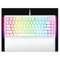 TECLADO RAZER BLACKWIDOW V4 75% BLANCO (USA) (RZ03-05001700-R3M1) (Espera 4 dias)