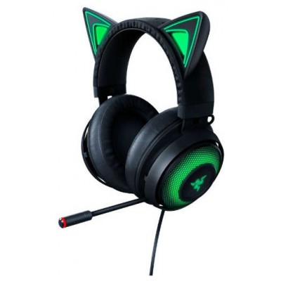 Razer Kraken Kitty Edition Auriculares Alámbrico Diadema Juego Negro, Verde (Espera 4 dias)