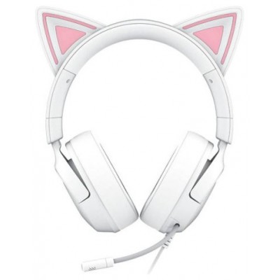 AURICULARES RAZER KRAKEN KITTY V3 X WHITE (RZ04-05350300-R3M1) (Espera 4 dias)