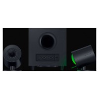 Razer Nommo V2 Rango completo Negro Inal&aacute;mbrico y al&aacute;mbrico (Espera 4 dias)