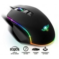 RATON GAMING SPIRIT OF GAMER PRO M1 RGB 8000DPI PROGRAMABLE (Espera 4 dias)