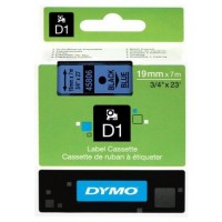 CINTA ROTULADORA D1 19MMX7M NEGRO/AZUL DYMO S0720860 (Espera 4 dias)