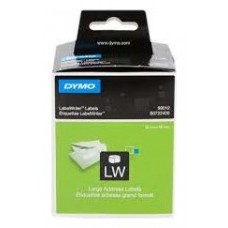 DYMO Etiqueta LW dirección 89x36mm 2 rollos etiquetas (260 x 2) Papel blanco