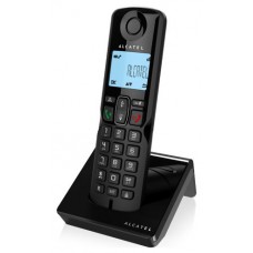 Alcatel S250 Teléfono DECT Negro Identificador de llamadas (Espera 4 dias)