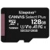 Kingston Technology Canvas Select Plus memoria flash 128 GB MicroSDXC Clase 10 UHS-I (Espera 4 dias)