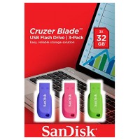 PENDRIVE SANDISK CB 32GB X3