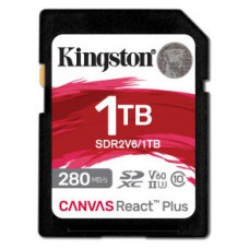 Kingston Technology Canvas React Plus 1 TB SDXC UHS-II Clase 10 (Espera 4 dias)