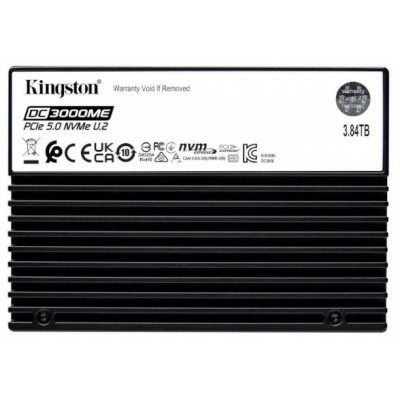 Kingston SSD DC3000ME 7.68TB NVMe PCIe 5.0 U.2 Kingston SSD DC3000ME 7.68TB NVMe PCIe 5.0 U.2