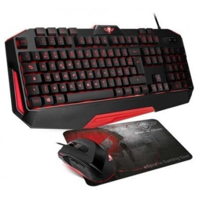 Spirit of Gamer Pack Teclado+ Rato+ Alfombrilla