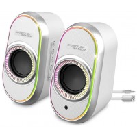 Spirit of Gamer Altavoz 2.0 FANATIC 500 RGB White