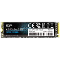 SP P34A60 512GB SSD M.2 PCIe Gen3x4 Nvme