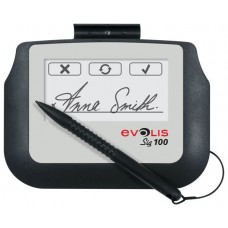 Evolis SIG100 10,2 cm (4") Blanco, Negro LCD (Espera 4 dias)