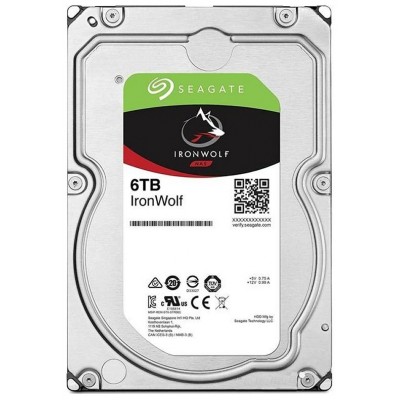 DISCO SEAGATE IRONWOLF 6TB SATA3 256MB