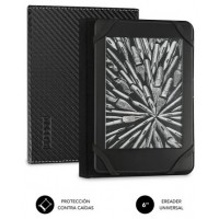 FUNDA EBOOK CLEVER 6"" NEGRO SUBBLIM (Espera 4 dias)