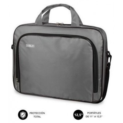 SUBBLIM Maletín Ordenador Oxford Laptop Bag 11-12,5" Grey (Espera 4 dias)