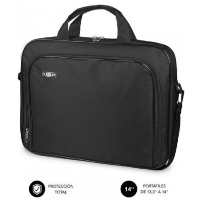 MALETIN OXFORD 13.3""-14"" NEGRO SUBBLIM (Espera 4 dias)