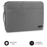 SUBBLIM Funda Ordenador Urban Laptop Sleeve 13,3-14" Grey (Espera 4 dias)