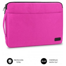 SUBBLIM Funda Ordenador Urban Laptop Sleeve 15,6" Pink (Espera 4 dias)
