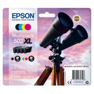 Multipack 4-colours 502XL Ink