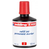 Edding T-100 cartucho de tinta 1 pieza(s) Original Rojo (Espera 4 dias)