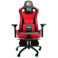 SILLA GAMING TALIUS CAIMAN V2 BLACK/RED, REPOSAPIES (Espera 4 dias)