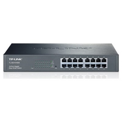 TP-LINK TL-SG1016DE Gestionado L2 Gigabit Ethernet (10/100/1000) Negro (Espera 4 dias)