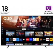 TV SAMSUNG TQ43Q60DAU 43" QLED SMART TV WIFI NEGRO LAN HDMI X3
