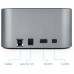 DOCK TOOQ  2xSATA 2.5p/3.5p USB 3.0/3.1 GEN1 GRIS TOOQ