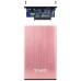 CAJA EXTERNA 2.5 TOOQ 95 MM SATA USB 3.0/3.1 GEN1 ROSA