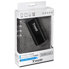 TooQ - Powerbank TQPB-1052-B 5200mAh LED USB 5V 1A