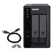 QNAP TR-002 unidad de disco multiple Negro (Espera 4 dias)