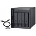 QNAP TR-004 unidad de disco multiple Negro (Espera 4 dias)