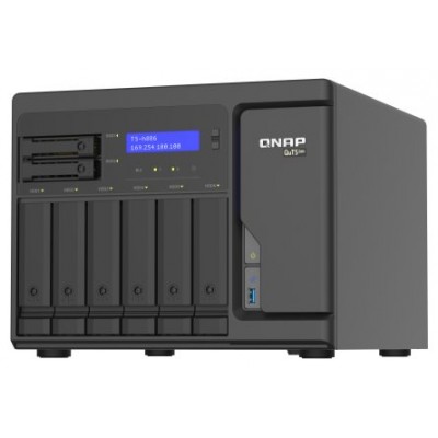 QNAP TS-h886 NAS Torre Ethernet Negro D-1602 (Espera 4 dias)