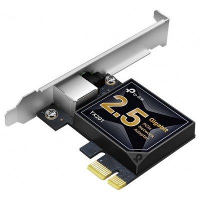 TARJETA DE RED PCIe 2.5GIGABIT TP-LINK TX201 INCLUYE