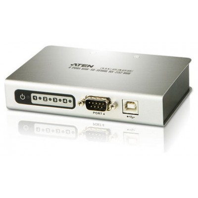 ATEN Conversor USB a 4 puertos RS-232 (Espera 4 dias)