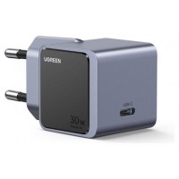Ugreen Nexode S 30W USB-C GaN Fast Charger EU gray Teléfono móvil, Batería portátil, Teléfono Gris Corriente alterna Interior (Espera 4 dias) Ugreen Nexode S 30W USB-C GaN Fast Charger EU gray Teléfono móvil, Batería portátil, Teléfono Gris Corriente alterna Interior (Espera 4 dias)