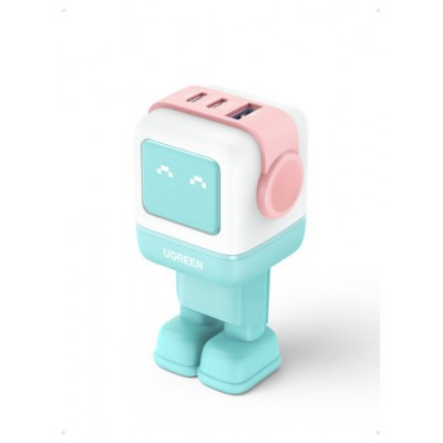 Ugreen Uno RG 65W 3-Port GaN Fast Charger pink blue Ordenador portátil, Teléfono móvil, Portátil, Tableta, Teléfono Azul Corriente alterna Carga rápida Interior (Espera 4 dias) Ugreen Uno RG 65W 3-Port GaN Fast Charger pink blue Ordenador portátil, Teléfono móvil, Portátil, Tableta, Teléfono Azul Corriente alterna Carga rápida Interior (Espera 4 dias)