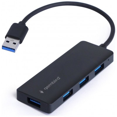 HUB USB 3.0  X4 PUERTOS USB 3.0 GEMBIRD (Espera 4 dias)