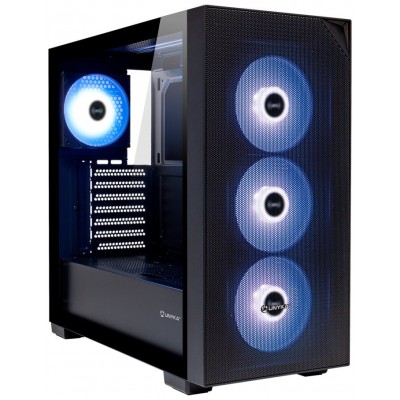 CAJA ATX UNYKA GAMING REVELAT MESH BLACK VENTANA ARGB