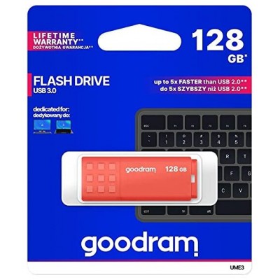 GOODRAM USB 128GB UME3 ORANGE USB 3.0