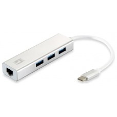 ADAPTADOR USB-C A GIGABIT ETHERNET RJ45 LEVEL ONE