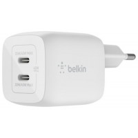 CARGADOR DE PARED BELKIN WCH011VFWH DOBLE USB-C GAN