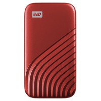 SANDISK MY PASSPORT TM SSD 1TB RED, 1050MB/S READ, 1000MB/S WRITE, PC & MAC COMPATIABLE (Espera 4 dias)