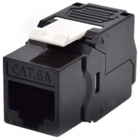 WP Keystone Cat. 6a UTP RJ45/Hembra  Negro