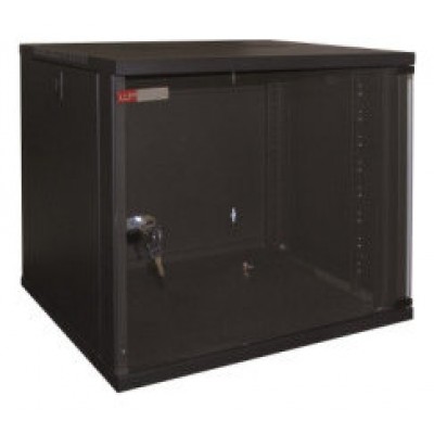 WP WALL MOUNT RACK 19" RWA SERIES 6U WXDXH: 540X600X310 MM, BLACK RAL 9005 (Espera 4 dias)