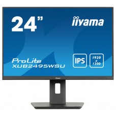 iiyama ProLite XUB2495WSU-B7 pantalla para PC 61 cm (24") 1920 x 1200 Pixeles 4K Ultra HD LED Negro (Espera 4 dias)